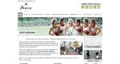 Desktop Screenshot of peaceyoga.com.au